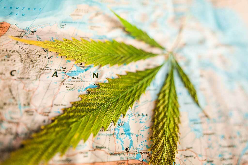 Cannabis On Canada Map Legalization
